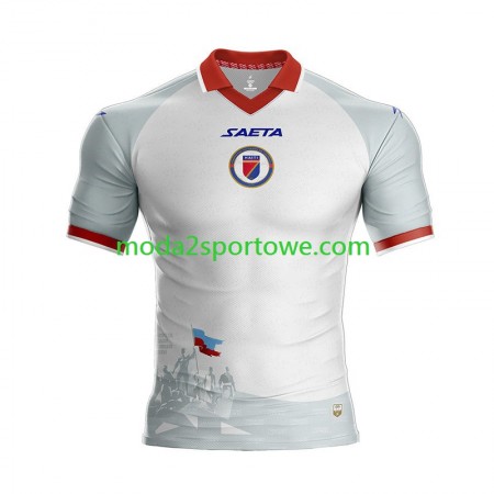Koszulka Haiti Wyjazdowe Stroje Piłkarskie World Cup 2026 Krótki Rękaw